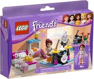 Lego Friends 3939 Mia's Bedroom Set From Thailand 