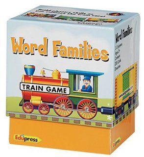 Edupress Ep 2595 Train Game Word Families Toys & Games