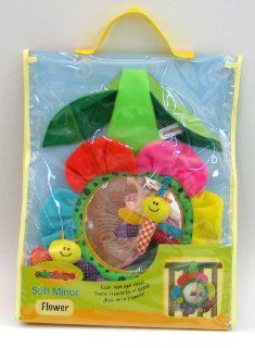 Edushape Flower Shaped Soft Mirror Crib Toy : Baby