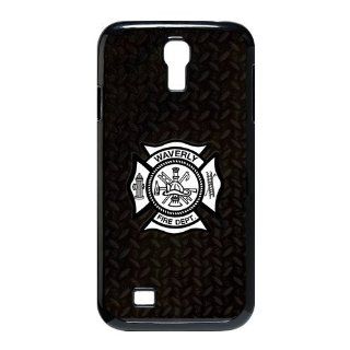 FD fire department logo,fireman,firefighter ladder and water gun hard plastic case for Samsung Galaxy S4 I9500: Cell Phones & Accessories