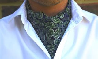 ivar woven silk cravat by cravat club