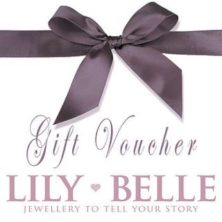 lily belle gift voucher by lily belle
