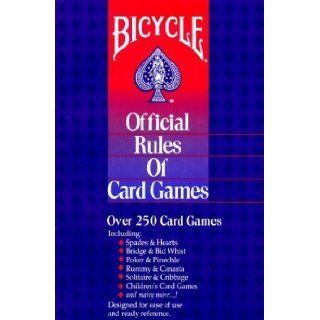 Bicycle Official Rules of Card Games by United States Playing Card Company 88th (eighty eighth) Edition (1/1/1999): United States Playing Card Company: Books