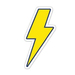 Lightning Bolt Car Sticker Decal Large 11" 