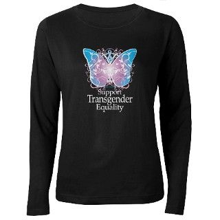 Transgender Butterfly T Shirt by TheSmokingParrot