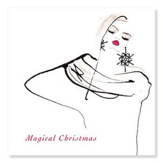 magical christmas card by soul water