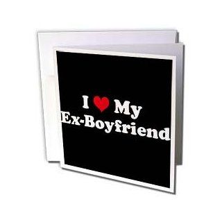 gc_16593_2 Mark Andrews ZeGear Love   I Love My Ex Boyfriend   Greeting Cards 12 Greeting Cards with envelopes : Blank Greeting Cards : Office Products
