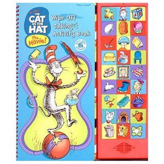 Dr. Seuss' The Cat in the Hat the Movie! Wipe Off Talking Activity Book: Susan Rich Brooke, Ted Enik: 9780785389033: Books