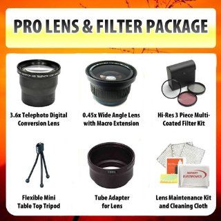 SONY ALPHA A290, SONY ALPHA A390 Limited Edition Lens & Filter Set Includes Wide Angle Lens, Macro Lens, 3.6X Telephoto Lens, 3 Piece Filter + Mini Tripod, Lens Cleaning Kit + More, These Lenses And filters will Attach To The Following Lenses (18 70mm,