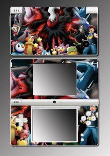 Pokemon Black and White HeartGold SoulSilver Diamond Video Game Viny Decal SKIN Protector Cover for Nintendo DSi: Video Games
