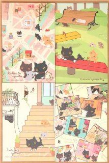cute Kutusita Nyanko cat Letter Set San X: Toys & Games