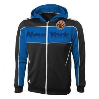 New York Knicks Youth Adidas NBA 2013 The Chosen Few Full Zip Hooded Sweatshirt: Clothing