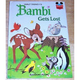 Bambi Gets Lost: Disney Book Club: 9780394825205: Books