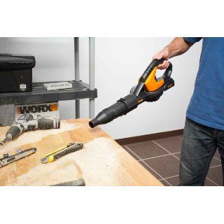 WORX WO7010 Cordless Air Blower/Sweeper/Cleaner Combo Gutter Kit with 32 volt Lithium Battery  Lawn And Garden Blower Vacs  Patio, Lawn & Garden