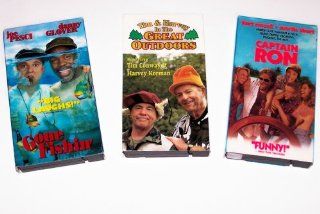 Outdoor Sports Comedy Video Collection Gone Fishin'; Captain Ron; Tim & Harvey in the Great Outdoors Danny Glover (Great Outdoors) Joe Pesci, Martin Short (Captain Ron) Kurt Russell, Harvey Korman (Great Outdoors) Tim Conway Movies & TV