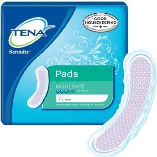 Serenity/Tena Moderate Pads, Regular Length (Formerly Extra), Case/216 (3 bags of 72): Health & Personal Care