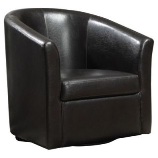 Wildon Home ® Barrel Back Chair 902099 / 902098 Color: Dark Brown