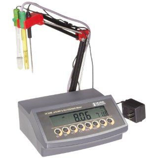 Hanna Instruments HI 2550 pH/ORP/EC/TDS/NaCl Benchtop Meter: Science Lab Multiparameter Meters: Industrial & Scientific