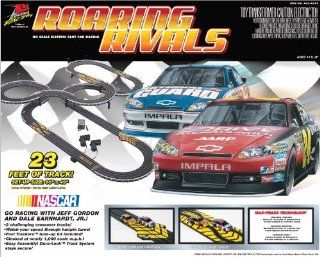 Life Like Roaring Rivals Electric Race Set   NASCAR: Toys & Games