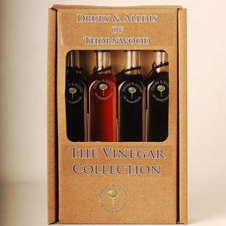 vinegar collection quad gift set by drury and alldis