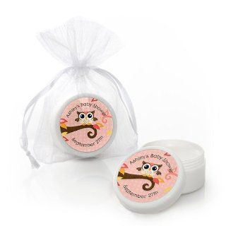 Owl Girl   Look Whooo's Having A Baby   Lip Balm Personalized Baby Shower Favors: Toys & Games