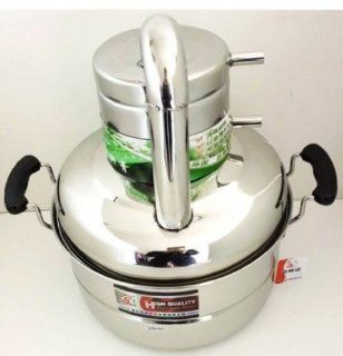 2 Gal Ethanol Home Brew Alcohol Equipment Stainless Boiler Moonshine Pot Stills: Kitchen & Dining