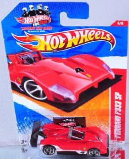 Hot Wheels Ferrari F333 SP, 4/6, Thrill Racers   Raceway, Color Red, 220/244, 1:64 Scale: Toys & Games
