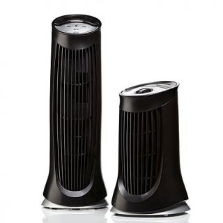 Honeywell QuietClean Tall/Small Combo Air Purifier 2 pack with Odor Lock Pre Fi