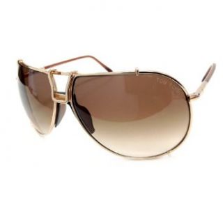 Tom Ford 239 Luca Sunglasses Color 28g Size 63 10: Clothing