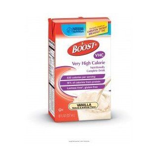 BOOST VHC Flavor Vanilla Calories 530/ 237 mL Packaging 8 fl oz carton   Each 1: Industrial & Scientific