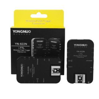 Yongnuo YN 622N Wireless i TTL for Nikon D70/D70S/D80/D90 D200/D300/D300S/D600/D700/D800 D3000 LF237 : Photographic Lighting Slave Remote Triggers : Camera & Photo