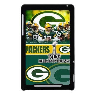 Google Nexus 7 Hard shell case with Green Bay Packers background design: Cell Phones & Accessories