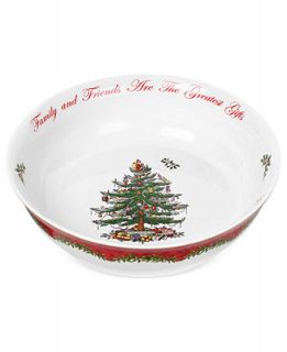 Spode Dinnerware, Christmas Tree New 2013 Large Annual Serving Bowl   Fine China   Dining & Entertaining
