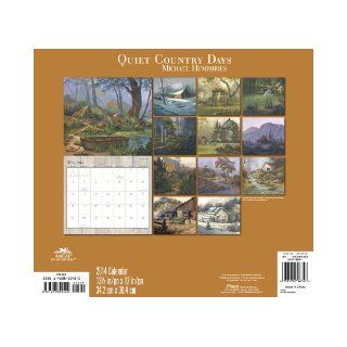 2014 Quiet Country Days by Michael Humphries Wall Calendar: Sagebrush Fine Art: 0038576196346: Books