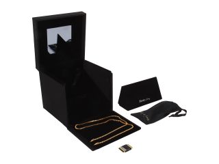 Elizabeth And James Valenti Limited Edition Shiny Black 18k Gold Plating Smoke Gradient