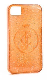 Juicy Couture Glitter Gelli iPhone 4/4S Case Fire Opal Orange YTRUT228: Cell Phones & Accessories