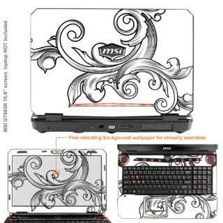 Protective Decal Skin Sticker for MSI GT683R GT683DXR with 15.6 in Screen case cover GT683R 227: Electronics