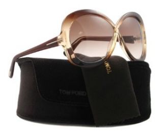Tom Ford TF 226 Margot 47F Brown Sunglasses TF226   63mm: Tom Ford: Clothing