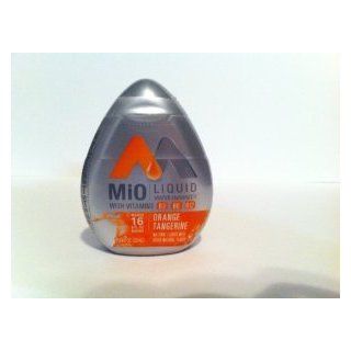 Mio 1.08 Fl Oz (16 Servings) Orange Tangerine Liquid Water Enhancer 4 Pack : Energy Drinks : Grocery & Gourmet Food