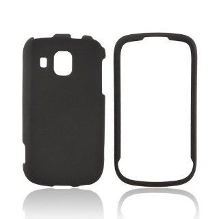 Black Rubberized Hard Plastic Case For Samsung Transform Ultra M930: Cell Phones & Accessories