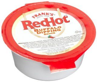Frank's Red Hot Buffalo Dipping Sauce, 2 Ounce Single Serve Cups (Pack of 60) : Barbecue Sauces : Grocery & Gourmet Food