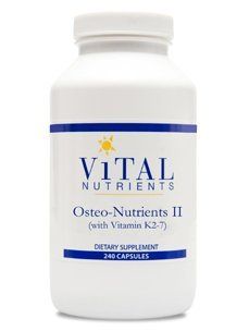Vital Nutrients Osteo Nutrients II   240 Capsules: Health & Personal Care