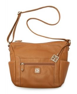 Giani Bernini Handbag, Pebble Leather Side Pocket Hobo   Handbags & Accessories