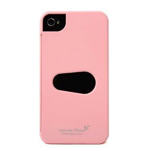 Vancode Design iPhone 4 4S Barely There Credit Card Hard Cover Case (Pink) Cell Phones & Accessories