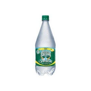 Poland Spring Sparkling Water, Black Cherry 16.9 oz. 6 Count (Pack of 4) : Soda Soft Drinks : Grocery & Gourmet Food