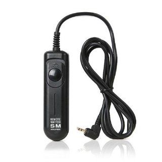 SMDV Remote Shutter Release Cable for Pentax *ist DS, DS2, D, DL, DL2, K10D, K20D, K100D, K110D, K200D, K 5, fully compatible with PENTAX CS 205, CONTAX LA 50 : Camera Shutter Release Cords : Camera & Photo