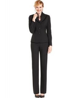 Le Suit Pantsuit, Ruffle Collar Jacket & Pants   Suits & Suit Separates   Women