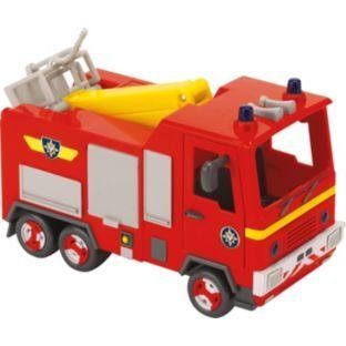 Character Options Fireman Sam Fire Engine With Hose & Extendable Ladder Patio, Lawn & Garden