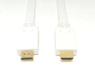 Micro Connectors, Inc. 25 feet FLAT HDMI Type A Male to Male Cable (M05 194): Electronics
