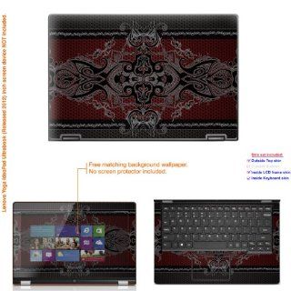 Decalrus   Matte Decal Skin Sticker for LENOVO IdeaPad Yoga 11 11S Ultrabooks with 11.6" screen (IMPORTANT NOTE compare your laptop to "IDENTIFY" image on this listing for correct model) case cover Mat_yoga1111 194 Computers & Accessor
